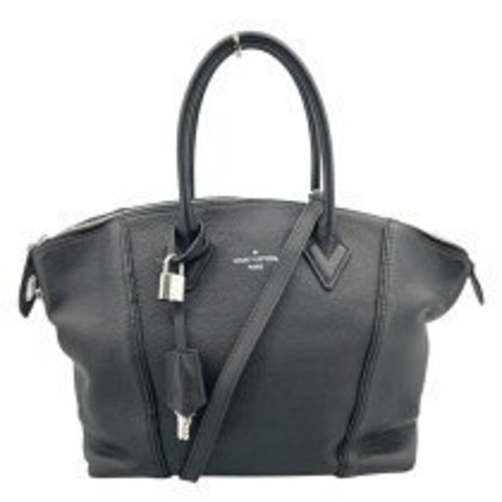 Louis Vuitton Shoulder Parnassus Bag Veau Cashmere Noir Black Lockit